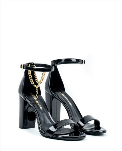 Sante Sandals 21-219-01 Μαύρο