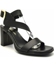Sante Sandals 21-205-01 ΜΑΥΡΟ