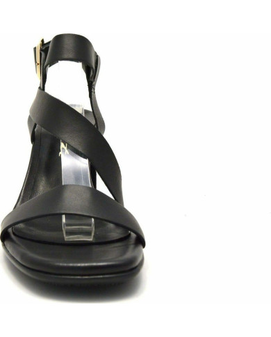 Sante Sandals 21-205-01 ΜΑΥΡΟ