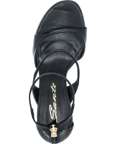 Snte Sandals 21-262-01 ΜΑΥΡΟ