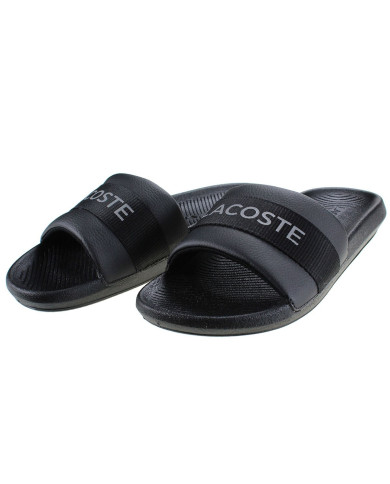 Lacoste Ανδρικό Slider Μαύρο 0721 7-41CMA000702H Lacoste Ανδρικό Slider Μαύρο 0721 7-41CMA000702H