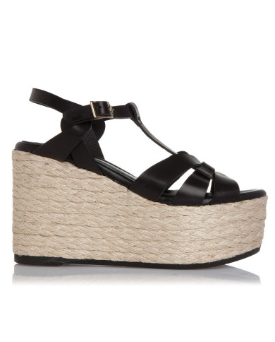 Sante Day2Day Wedges 21-146-01 ΜΑΥΡΟ