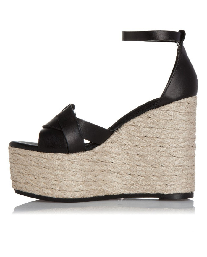Sante Day2Day Wedges 21-152-01 ΜΑΥΡΟ