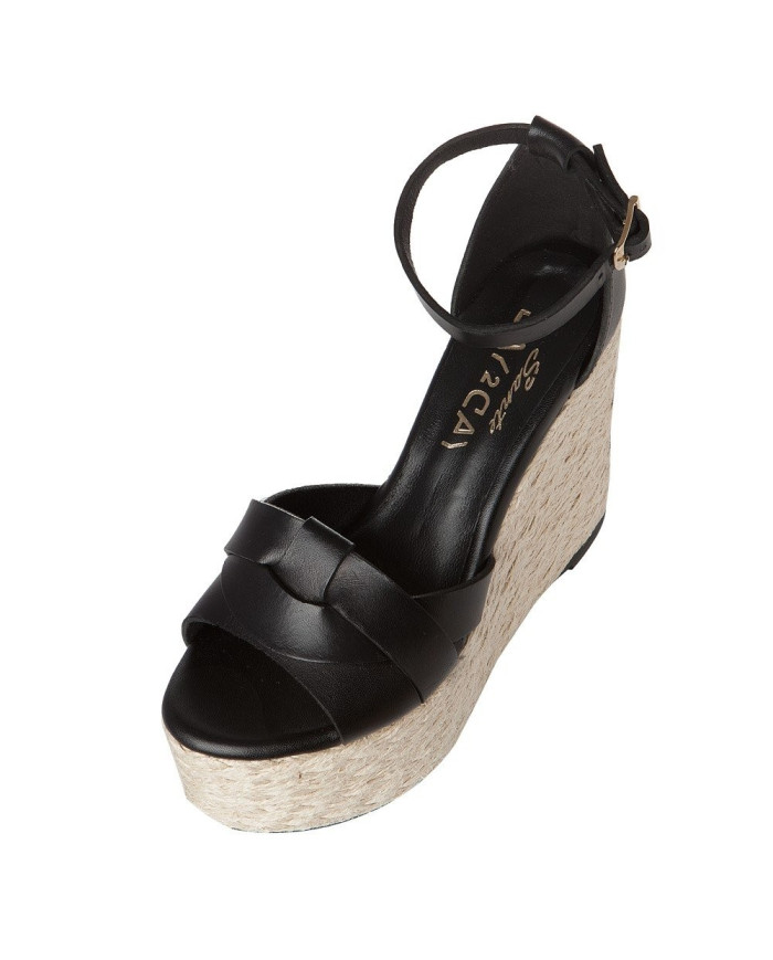 Sante Day2Day Wedges 21-152-01 ΜΑΥΡΟ
