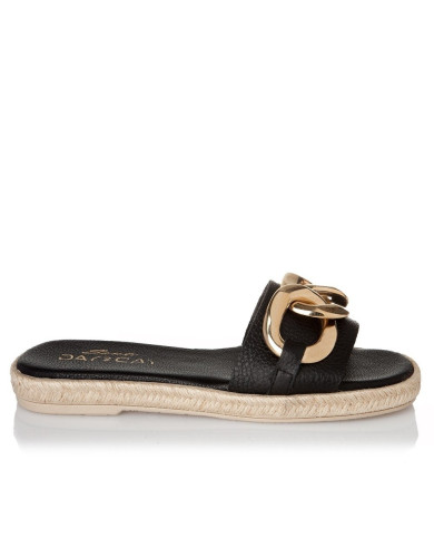 Sante Day2Day Espadrilles 21-123-01  ΜΑΥΡΟ