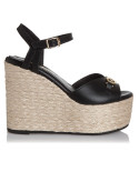 Sante Day2Day Wedges 21-150-01 ΜΑΥΡΟ