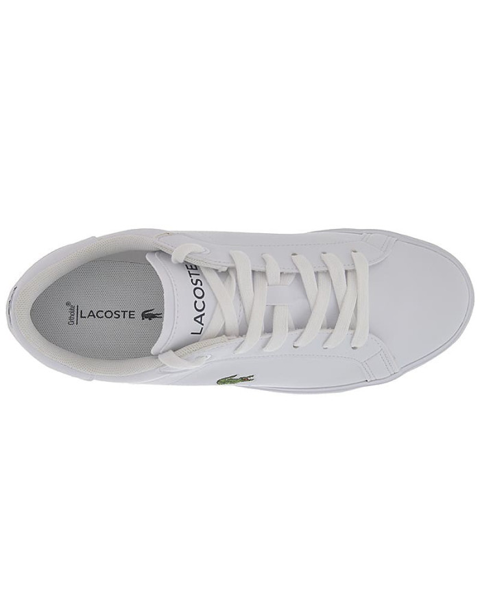 Lacoste POWERCOURT 0721 1 SUJ WHT/WHT SYN 7-41SUJ001421G λευκό Lacoste POWERCOURT 0721 1 SUJ WHT/WHT SYN 7-41SUJ001421G λευκό