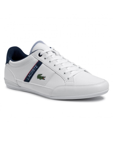 LACOSTE Chaymon 0120 2 Cma 7-40CMA0067407 Wht/Nvy/Red LACOSTE Chaymon 0120 2 Cma 7-40CMA0067407 Wht/Nvy/Red