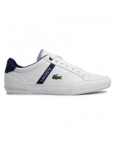 LACOSTE Chaymon 0120 2 Cma 7-40CMA0067407 Wht/Nvy/Red LACOSTE Chaymon 0120 2 Cma 7-40CMA0067407 Wht/Nvy/Red