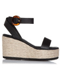 Sante Day2Day Wedges 21-142-01 ΜΑΥΡΟ