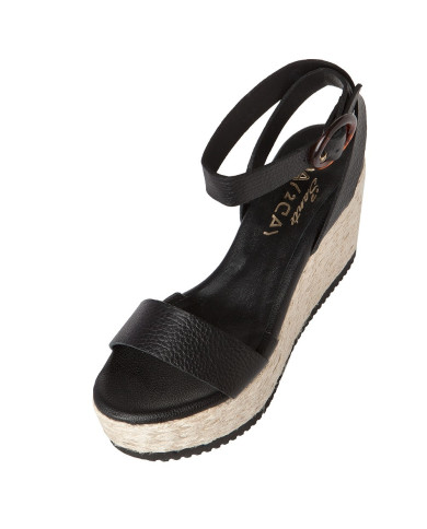 Sante Day2Day Wedges 21-142-01 ΜΑΥΡΟ