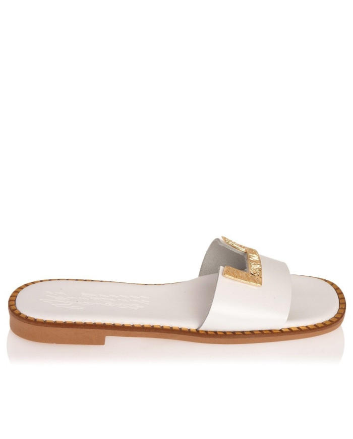 Sante Sandals 21-302-09 ΛΕΥΚΟ