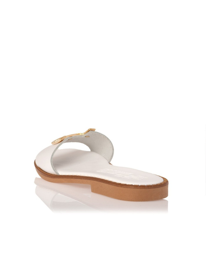 Sante Sandals 21-302-09 ΛΕΥΚΟ