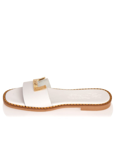 Sante Sandals 21-302-09 ΛΕΥΚΟ