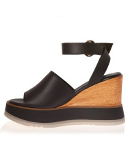 Sante Wedges 21-338-01 ΜΑΥΡΟ